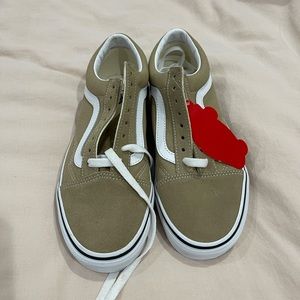 Beige Low Top Vans